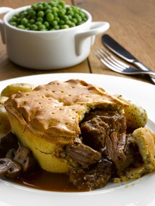 Steak and Guiness Pie